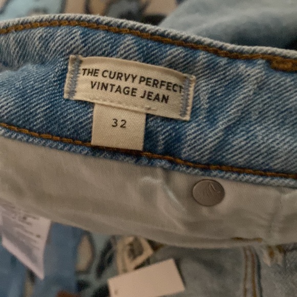 Madewell The Curvy Perfect Vintage Jean in Fiore Wash - Picture 7 of 9